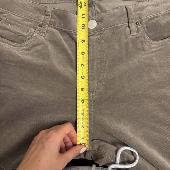 Kut From The Kloth Karen Baby Bootcut Jeans 16 Grey Corduroy NWT Boho Cowgirl - Picture 8 of 9